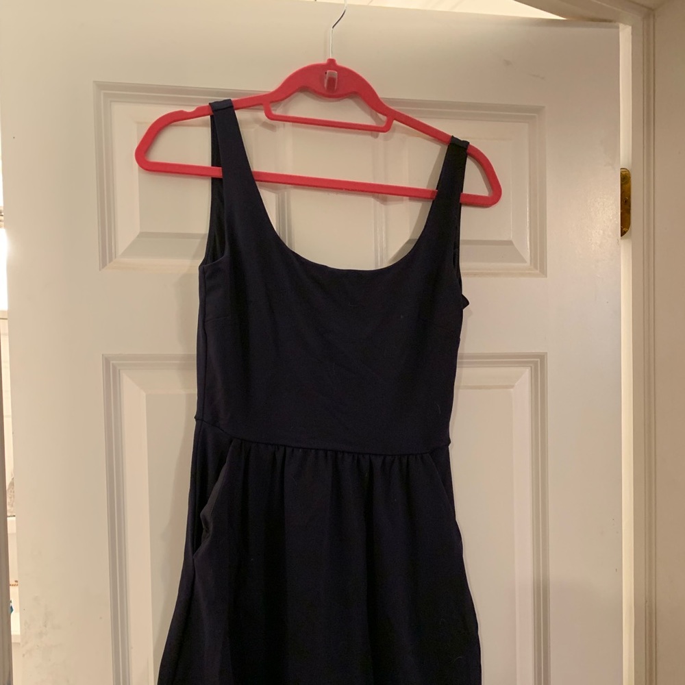 Navy blue dress
